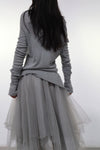 Marc le bihan 4 sewing head sweater 2747 Pearl Grey pearl gray
